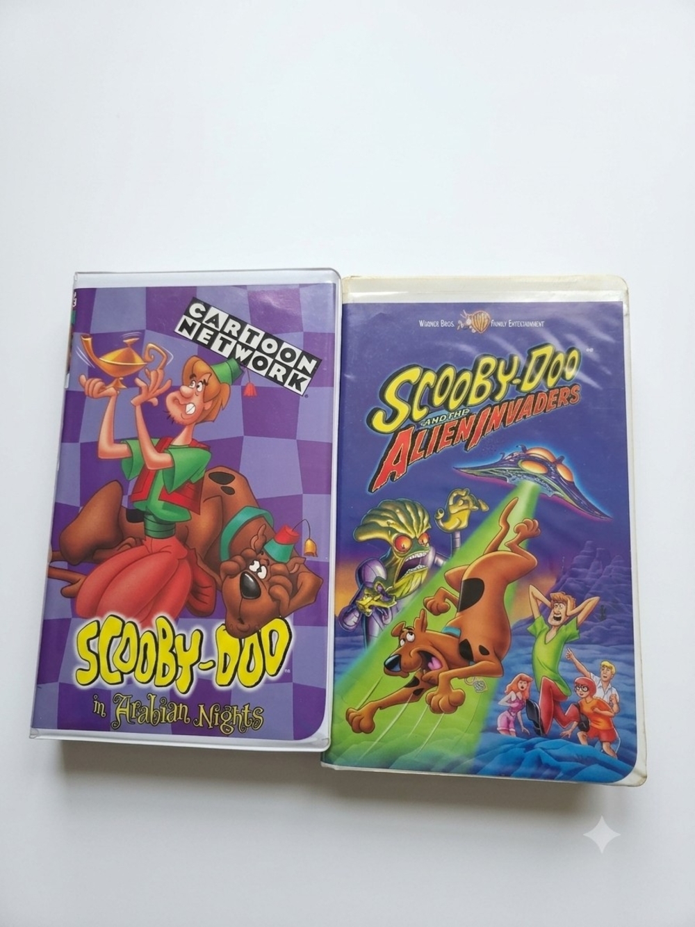 Cartoon Network Scooby-Doo VHS Collection - Purple & Blue Covers